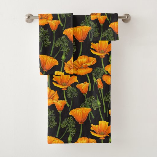 California poppy バスタオルセット (インサイチュ)