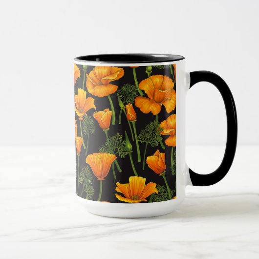 California poppy マグカップ (右)