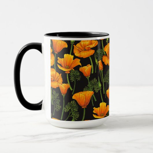 California poppy マグカップ (左)