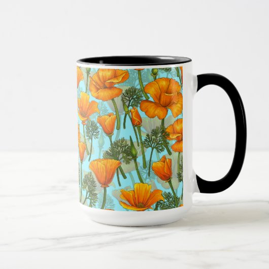 California poppy マグカップ (右)