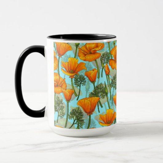 California poppy マグカップ (左)