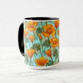 California poppy マグカップ (正面左)