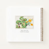 California poppy notebook ノートブック (裏面)