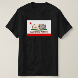 CALIFORNIA PURRITO - おもしろい Cat Burrito Tシャツ