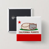 CALIFORNIA PURRITO – ボタン – Cat Burrito 缶バッジ (正面&裏面)