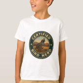California Quail Vintage Badge Tシャツ (正面)