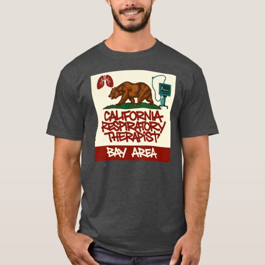 CALIFORNIA RESPIRATORY Tシャツ (正面)