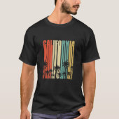 California Retro  Surfer Beach Cali Venice Summer Tシャツ (正面)