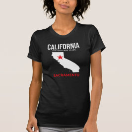 California, Sacramento – The Golden State, USA Tシャツ
