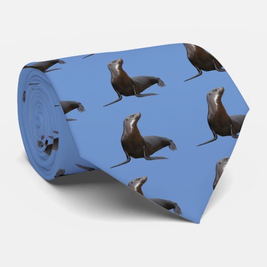 California sea lion ネクタイ (ロール)
