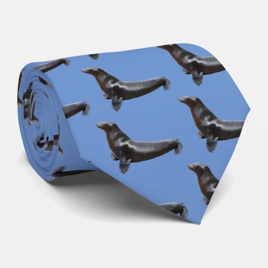 California sea lion ネクタイ (ロール)
