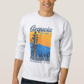 California Sequoia National Park Scenic View スウェットシャツ (正面)