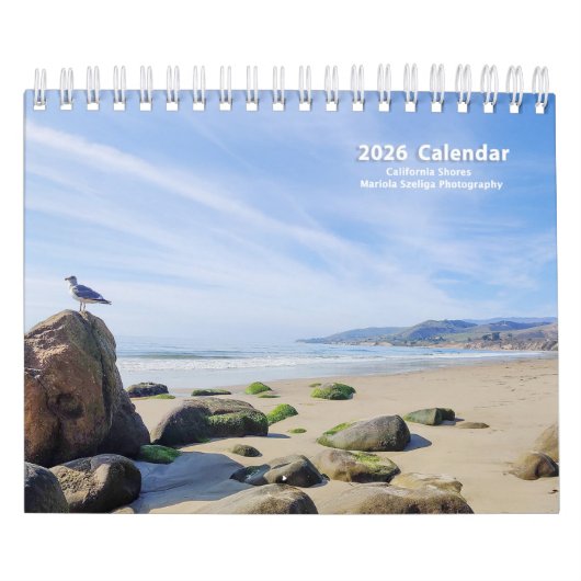 California Shores 2026 Calendar カレンダー (カバー)