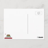 California State Flag Modesto ポストカード (裏面)