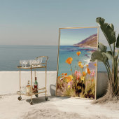 California State Flower  Poppies Art print ポスター