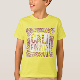 California Summer Forever- Tropical Leaves Tシャツ