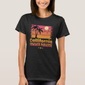 California Summer Paradise kids Tシャツ (正面)