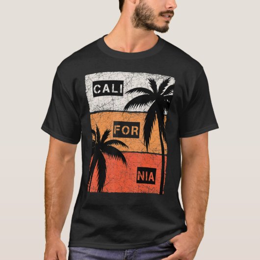 California Summer Vacation Vintage Tシャツ (正面)