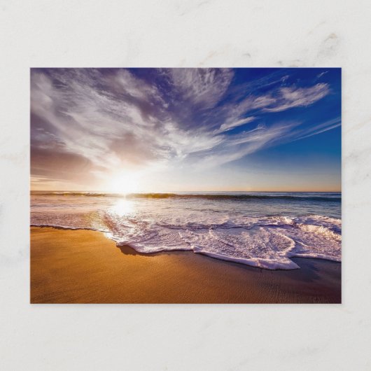 California Sunset ポストカード (正面)