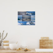 California Surfers Collage Poster ポスター (キッチン)