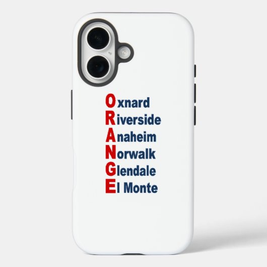 CALIFORNIA TOURISM アップルiPhone 16 タフケース Case-Mate iPhoneケース (裏面)