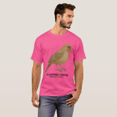 California Towhee Limited California Birds Collect Tシャツ (正面フル)
