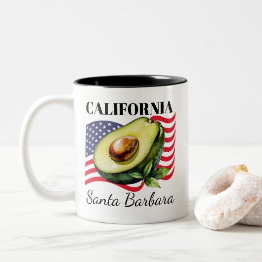 California Two-Tone Mug ツートーンマグカップ (ドーナツ)