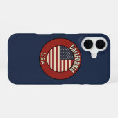 California United States iPhone 16ケース (裏面横)