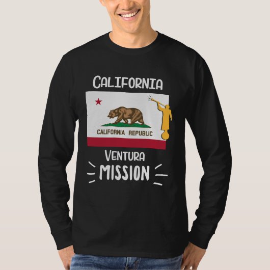 California Ventura Mormon LDS Mission Missionary Tシャツ (正面)