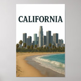 CALIFORNIA Wall Art ポスター