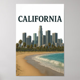 CALIFORNIA Wall Art ポスター