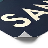 California WPA national parks styled poster ポスター (角)