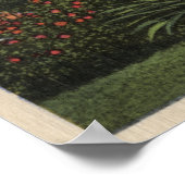 CaliforniaCentury Plant in開花 ポスター (角)