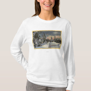 CaliforniaRimのo冬の世界のハイウェー Tシャツ