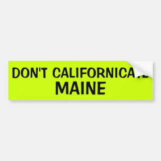 CALIFORNICATEメインは バンパーステッカー