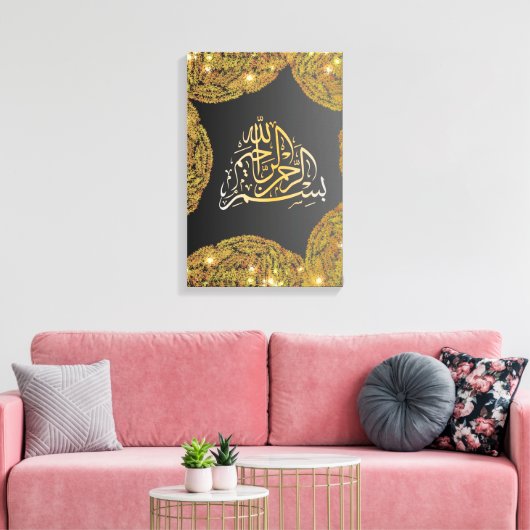 CALIGRAPHY キャンバスプリント (インサイチュ (リビング))