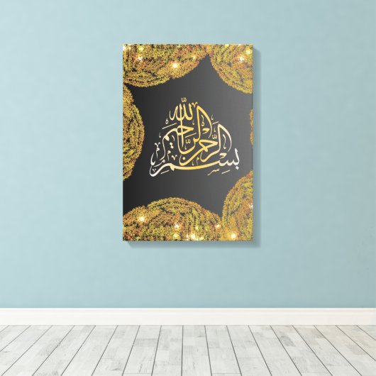 CALIGRAPHY キャンバスプリント (インサイチュ (ウッドフロア))