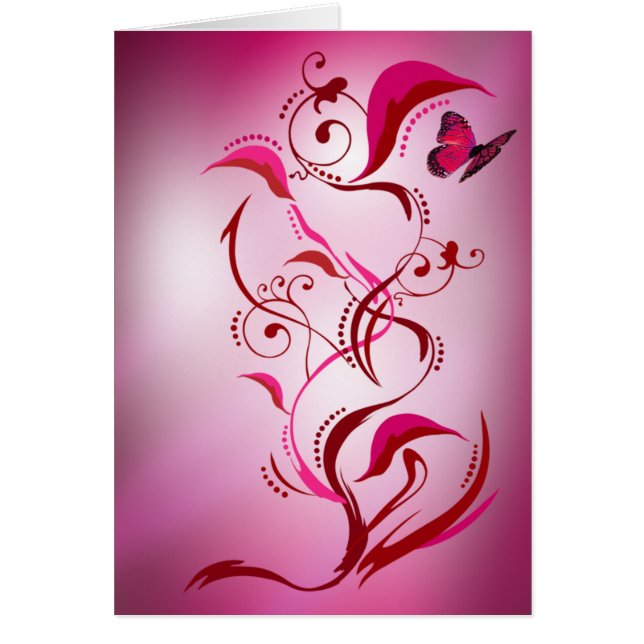 Caliopeカード(赤かピンク) (正面)