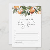 CALIOPEリトルかわいこちゃんはベビー食ゲームを推測 招待状 (正面)