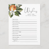 CALIOPEリトルかわいこちゃんクレメンチンがベビーを願う エンクロージャーカード (正面)