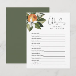 CALIOPEリトルかわいこちゃんクレメンチンがベビーを願う エンクロージャーカード