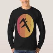 Caliper  Distressed Retro Engineer's Tool Tシャツ (正面)