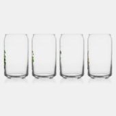 CalisCミニマル Artsによる素朴ストロベリースケッチ⭐ ガラス缶 (左)