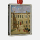 Calkeホール、ダービーシャーののヘンリーHarp座席 メタルオーナメント (右)