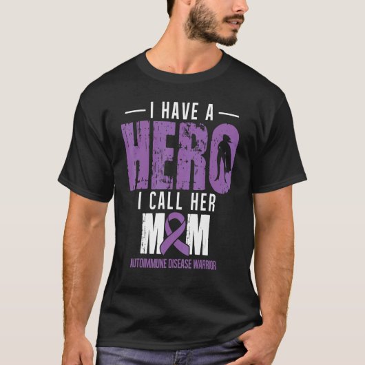 Call Her Mom Autoimmune Disease Awareness Supporte Tシャツ (正面)