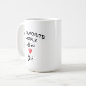 Call Me BÀ Vietnamese Grandmother Nickname コーヒーマグカップ (正面左)