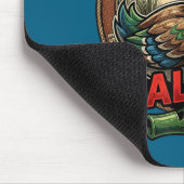 Call Me Duck Hunting Retro Valentine's Day Men Wom マウスパッド (コーナー)