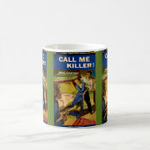 Call Me Killerのパルプフィクションカバー コーヒーマグカップ (中央)