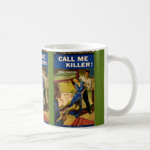 Call Me Killerのパルプフィクションカバー コーヒーマグカップ