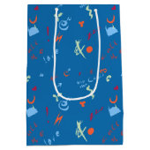 「Call Me Love」パターン ミディアムペーパーバッグ (裏面)